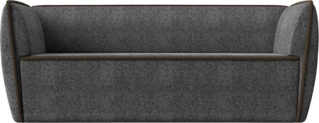 Трехместный диван «Бергамо» Серыйкоричневый, Рогожка