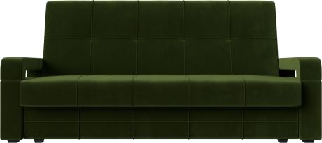 Диван-кровать «Гермес Лайт К» Зеленый, Микровельвет