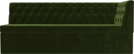 Кухонный диван «Маркиз» Зеленый, Микровельвет
