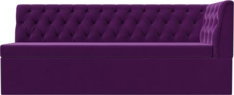 Кухонный диван «Маркиз» Фиолетовый, Микровельвет