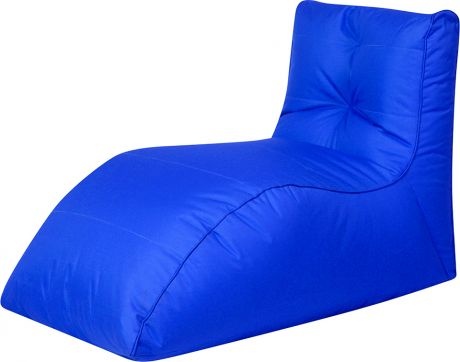 Кресло «Шезлонг» Синий, классический