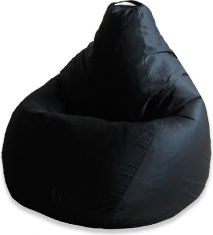 Кресло-мешок «Груша» Фьюжн Черное, XL