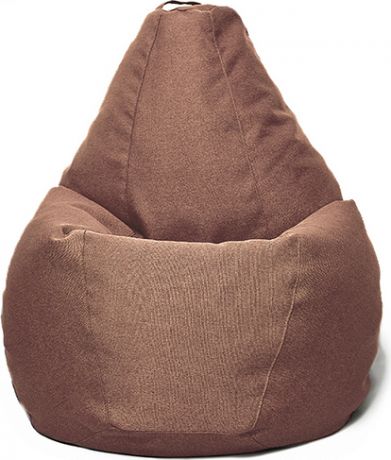 Кресло-мешок «Груша Bahama» Рогожка Chocolate, XL
