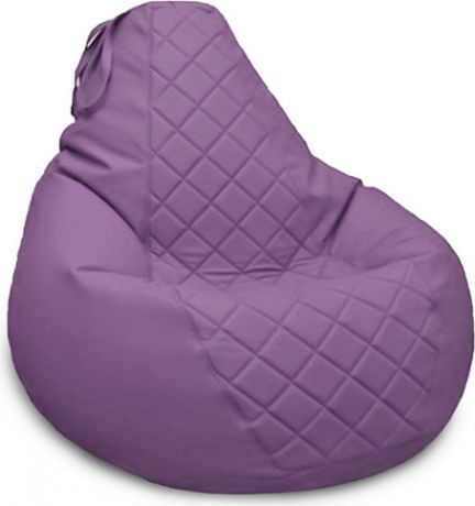 Кресло-мешок «Груша Galaxy» с декоративной отделкой Экокожа Violet, XL