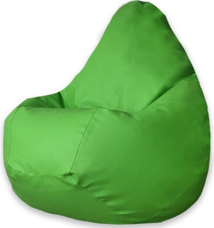 Кресло-мешок «Груша» Экокожа, Зеленая, 2XL