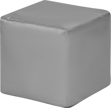 Пуф Классический «Куб» Серый, оксфорд
