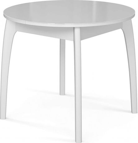 Стол «DikLine М46» М46 белый/стекло белое optiwhite
