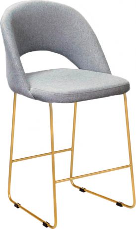 Полубарное кресло «Lars» Серый, линк, золотой