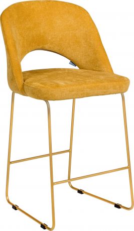Барное кресло «Lars» Желтый, линк, золото