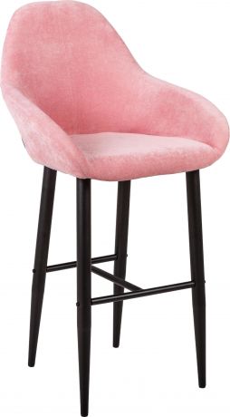 Барное кресло «Kent» Розовый, черный