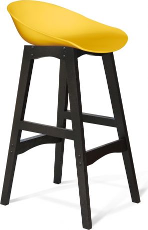 Барный стул SHT-ST19/S65 Желтый, венге