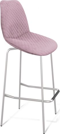 Барный стул SHT-ST29-C22/S29 Розовый зефир, хром лак