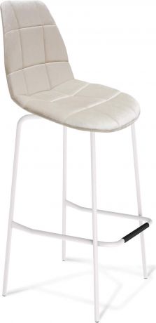 Барный стул SHT-ST29-C/S29 Жемчужный, белый муар