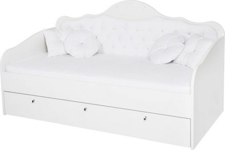Диван-кровать «Princess Swarovski 190W» Белая