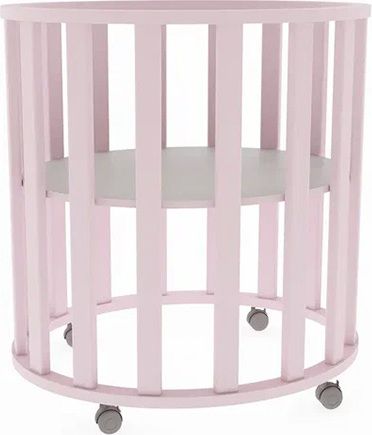Кроватка для новорожденного «Circle» Pink