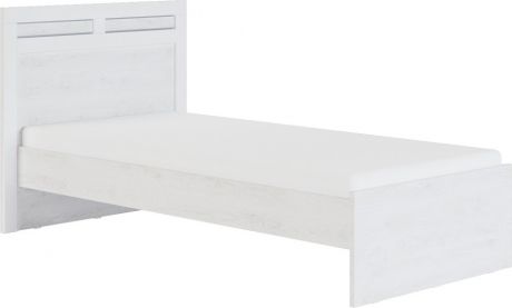Кровать «Амели 90» Дуб Харбор/Белый глянец