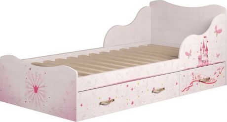Кровать «Принцесса» с ящиком 2 Лиственница Сибиу