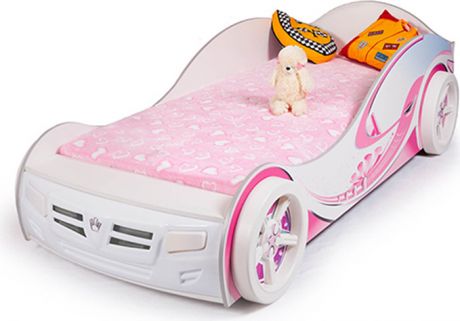 Кровать-машина «Princess 160» Белый