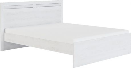 Кровать «Амели 160» Дуб Харбор/Белый глянец