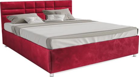 Кровать «Нью-Йорк» 160 Star velvet 3 dark red