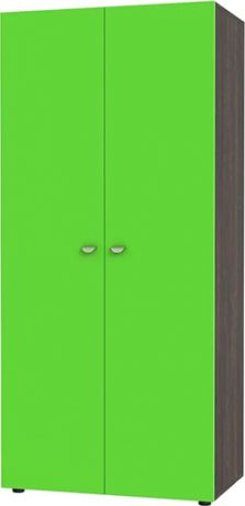 Шкаф двухстворчатый «Golden kids 900» Венге/Зеленый