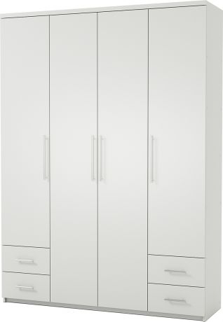 Шкаф «Мелодия МКЯ2-43» 180х60 см Белый