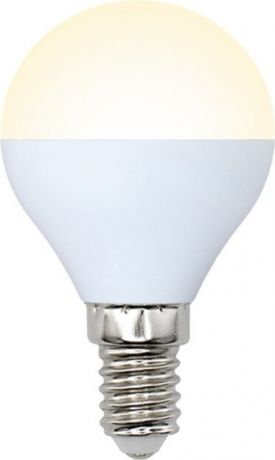 Светодиодная лампа E14 11W 3000K (теплый) Norma Volpe LED-G45-11W/WW/E14/FR/NR (UL-00003832)