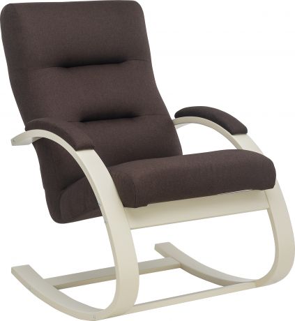 Кресло-качалка «Leset Милано» Малмо 28, слоновая кость
