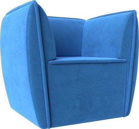 Кресло «Бергамо» Голубой, Велюр