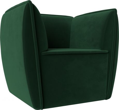 Кресло «Бергамо» Зеленый, Велюр