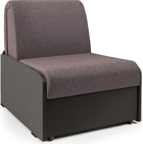 Кресло-кровать «Коломбо БП» Латте, шоколад, экокожа