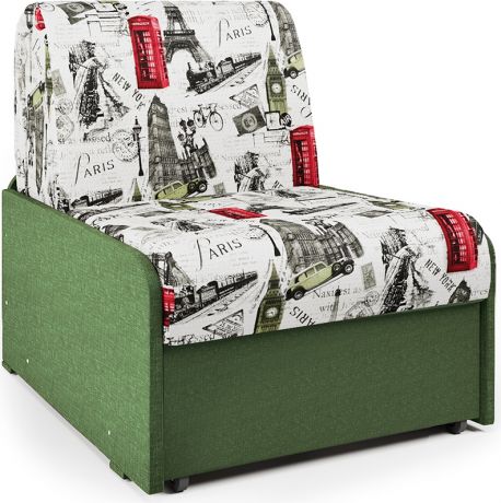 Кресло-кровать «Коломбо БП» Париж, зеленый