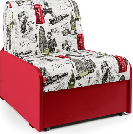 Кресло-кровать «Коломбо БП» Париж, красный