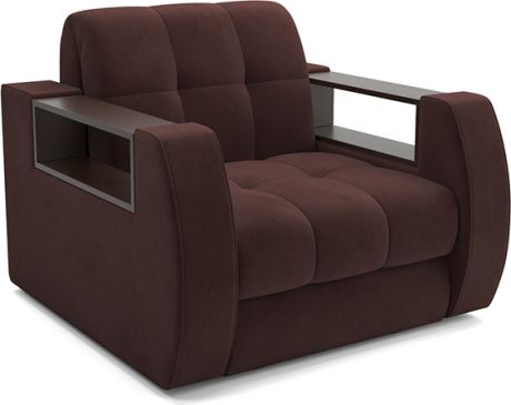 Кресло-кровать «Барон №3» Велюр шоколад HB-178 16