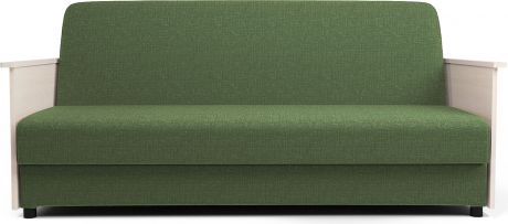 Диван-кровать «Лига Д» Зеленый, вяз, рогожка