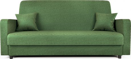 Диван-кровать «Мелодия 120» Зеленый. рогожка