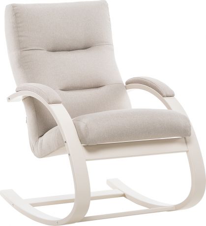 Кресло-качалка «Leset Милано» Малмо 05, слоновая кость