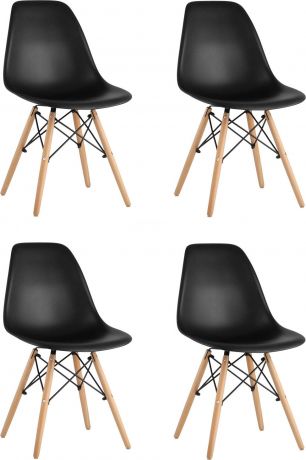 Комплект из 4-х стульев «Style DSW» Черный