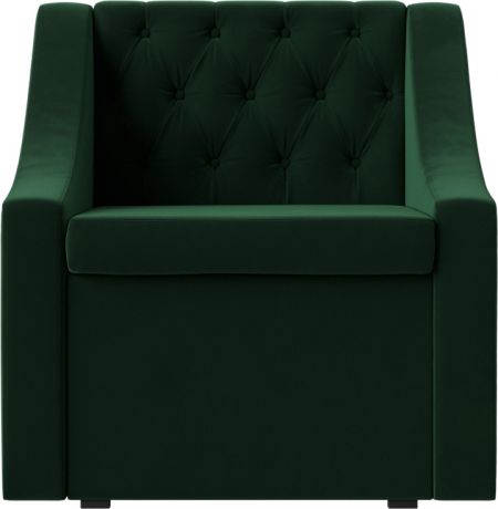 Кресло «Мерлин» Зеленый, Велюр