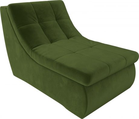 Модуль кресло Холидей Зеленый, Микровельвет