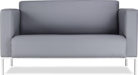 Двухместный диван «Тоскана» Экокожа Лайт Грей
