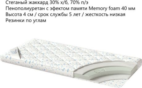 Топпер «Memory» 60x140