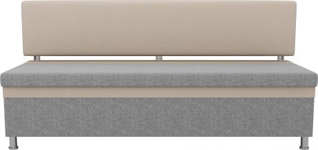Кухонный диван «Стайл» Бежевый, серый, рогожка