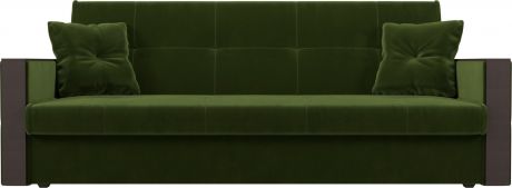 Диван-кровать «Валенсия» Зеленый, Микровельвет