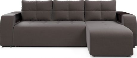 Угловой диван-кровать «Дуглас» Brown, правый