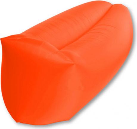 Надувной лежак «AirPuf» Оранжевый, оксфорд