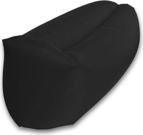 Надувной лежак «AirPuf» Черный, оксфорд