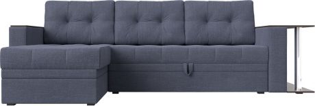 Угловой диван-кровать «Атланта М» Berat Серый, Рогожка