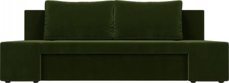 Прямой диван «Сан Марко» Зеленый, Микровельвет