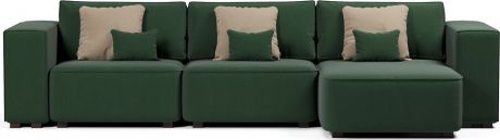 Угловой диван-кровать «Сиэтл» Green, правый